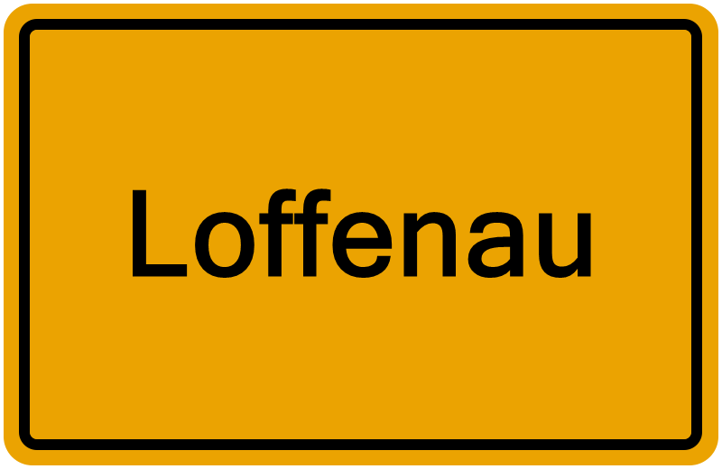 Handelsregister Loffenau