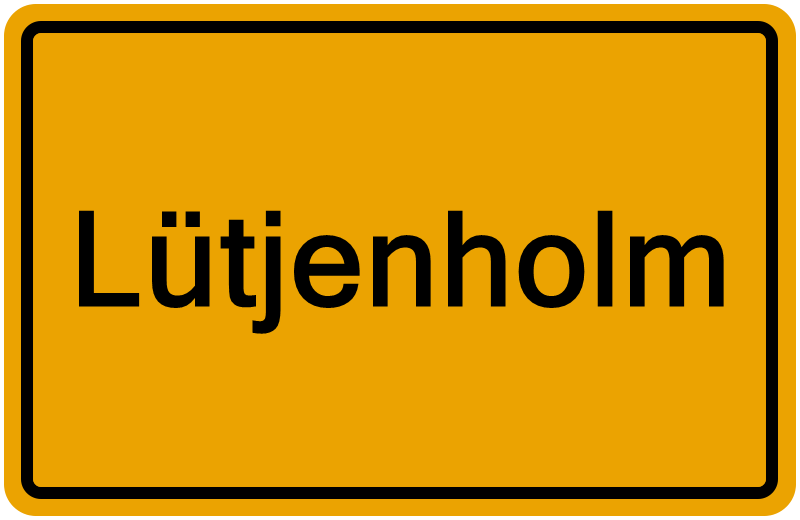 Handelsregister Lütjenholm