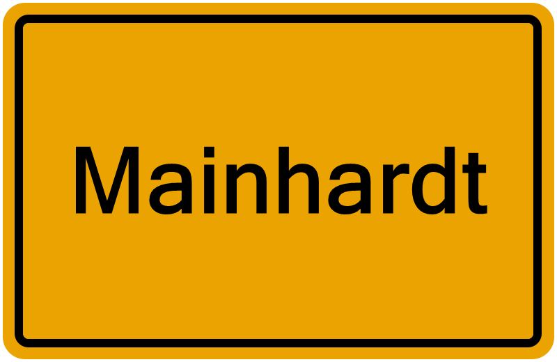Handelsregister Mainhardt