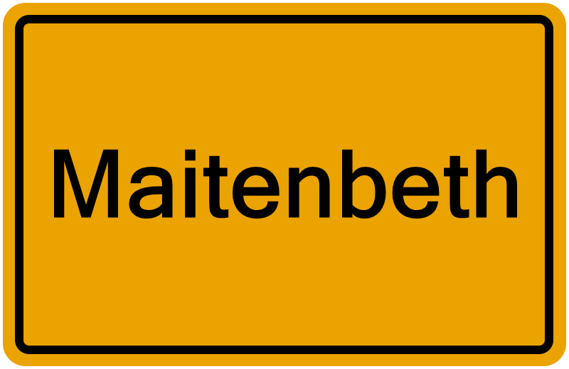Handelsregister Maitenbeth