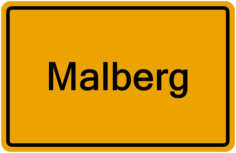 Handelsregister Malberg