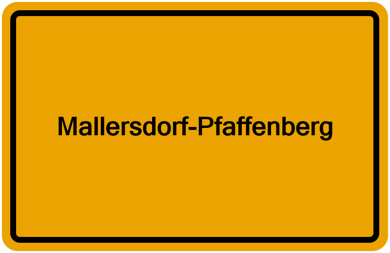 Handelsregister Mallersdorf-Pfaffenberg