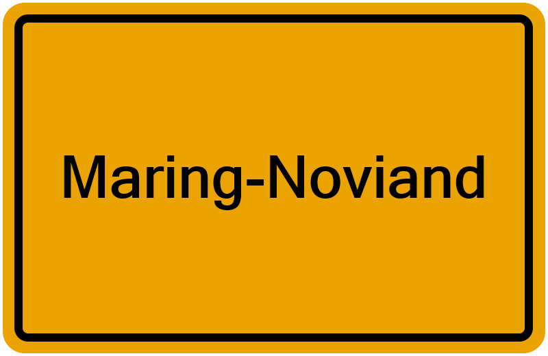 Handelsregister Maring-Noviand