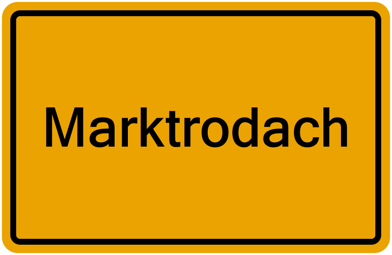 Handelsregister Marktrodach