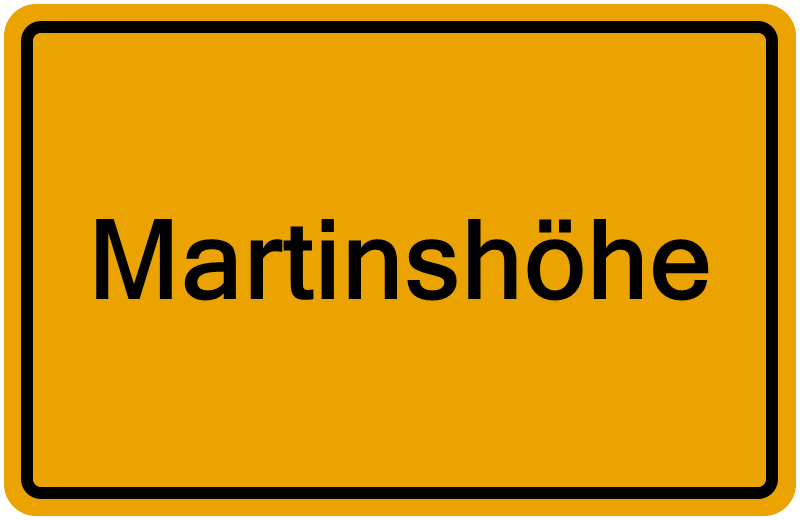 Handelsregister Martinshöhe