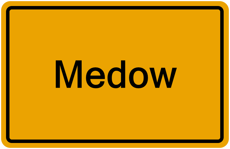 Handelsregister Medow