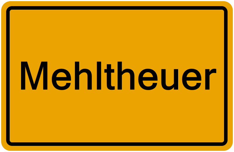Handelsregister Mehltheuer