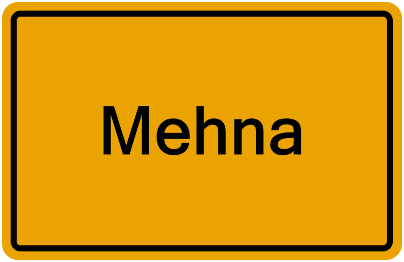 Handelsregister Mehna