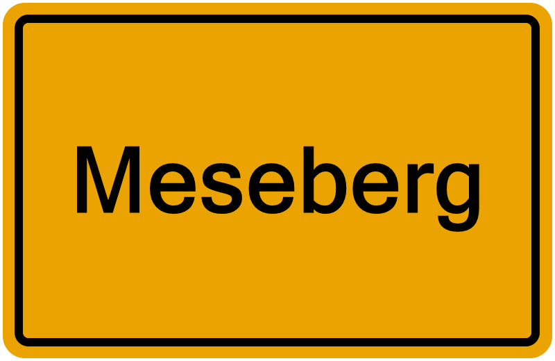 Handelsregister Meseberg