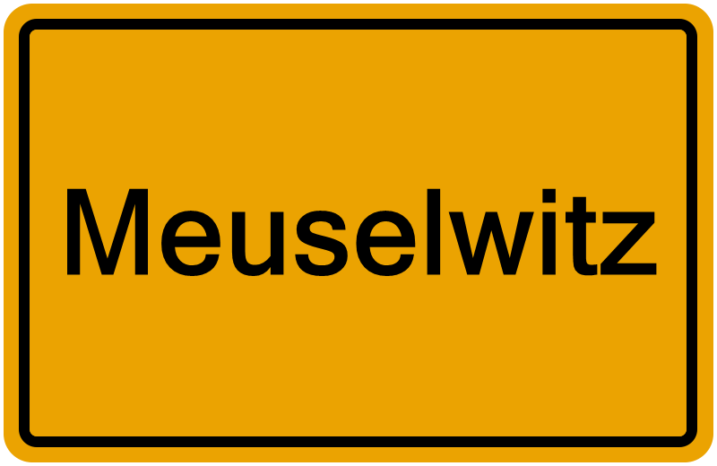 Handelsregister Meuselwitz