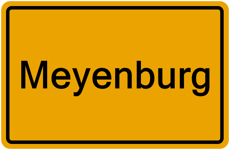 Handelsregister Meyenburg