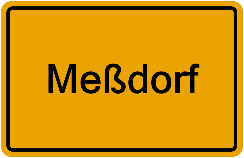 Handelsregister Meßdorf