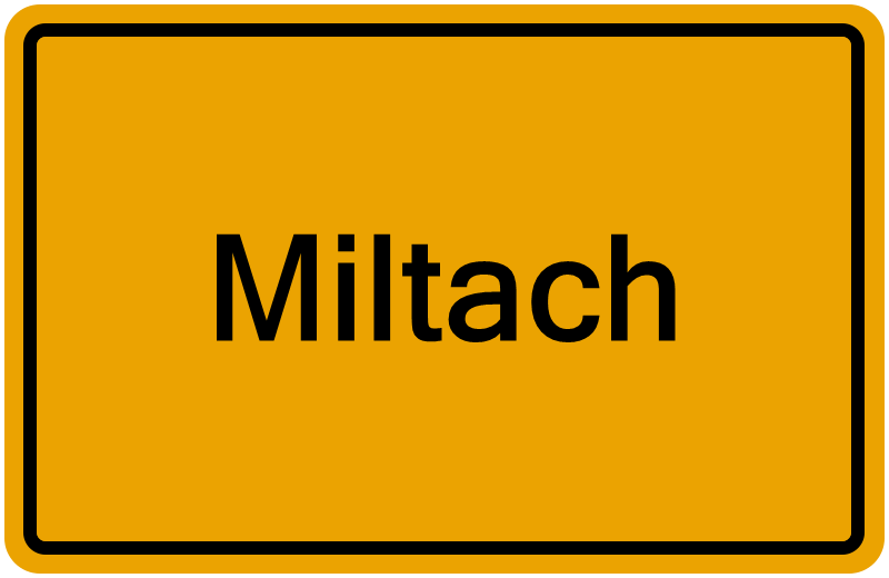 Handelsregister Miltach