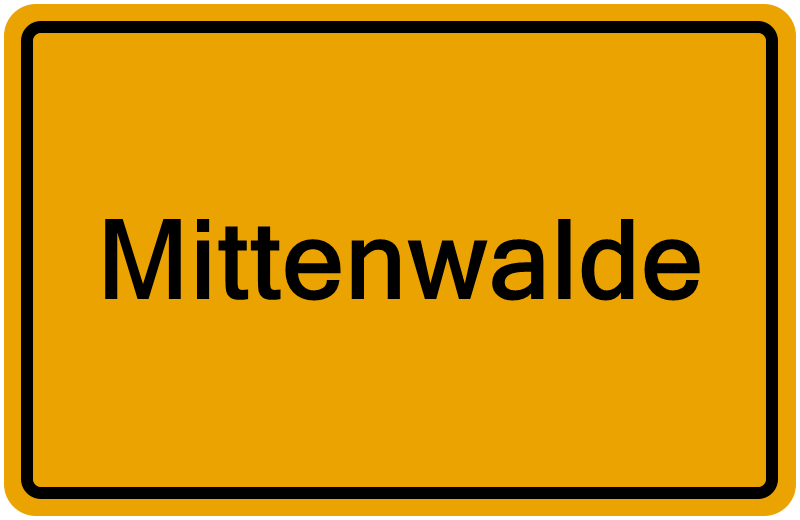 Handelsregister Mittenwalde