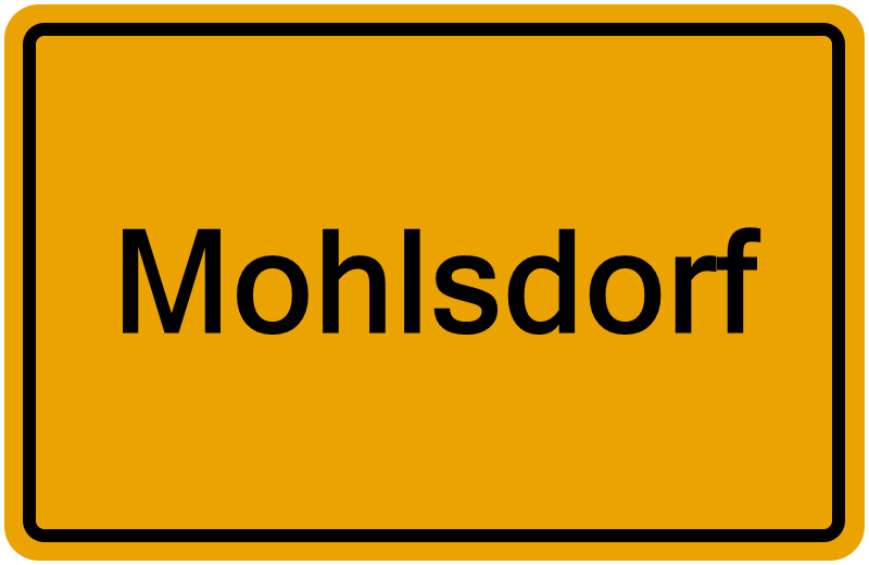 Handelsregister Mohlsdorf