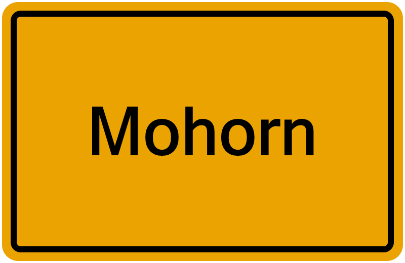 Handelsregister Mohorn