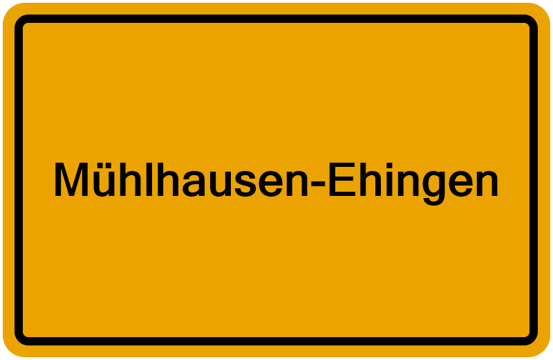 Handelsregister Mühlhausen-Ehingen