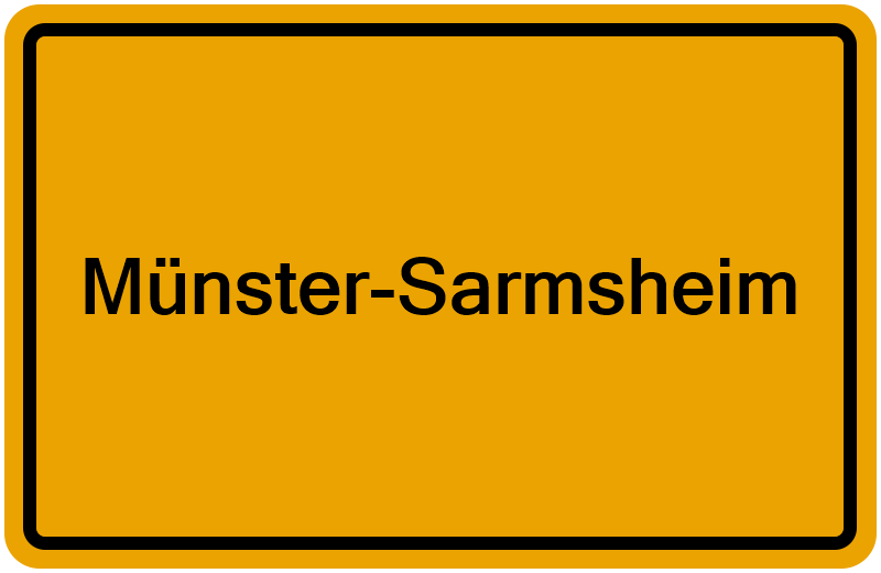 Handelsregister Münster-Sarmsheim