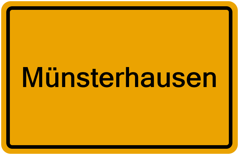 Handelsregister Münsterhausen