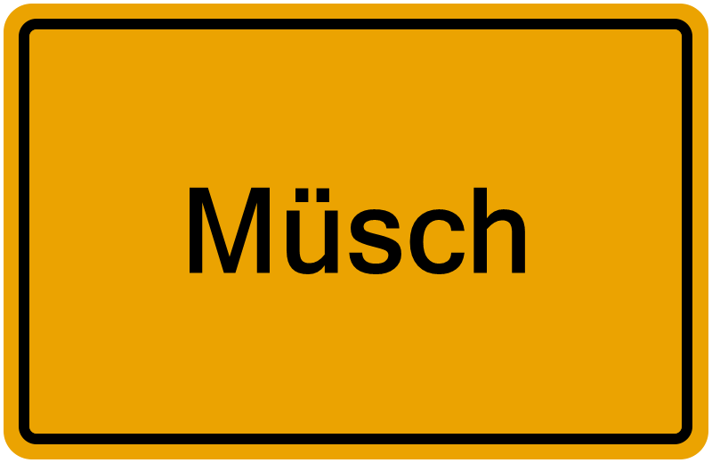 Handelsregister Müsch