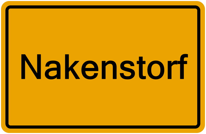 Handelsregister Nakenstorf