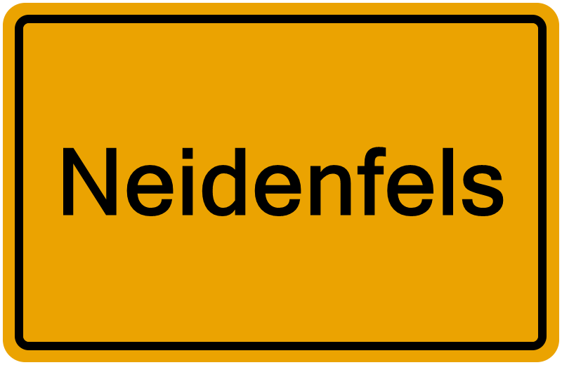 Handelsregister Neidenfels