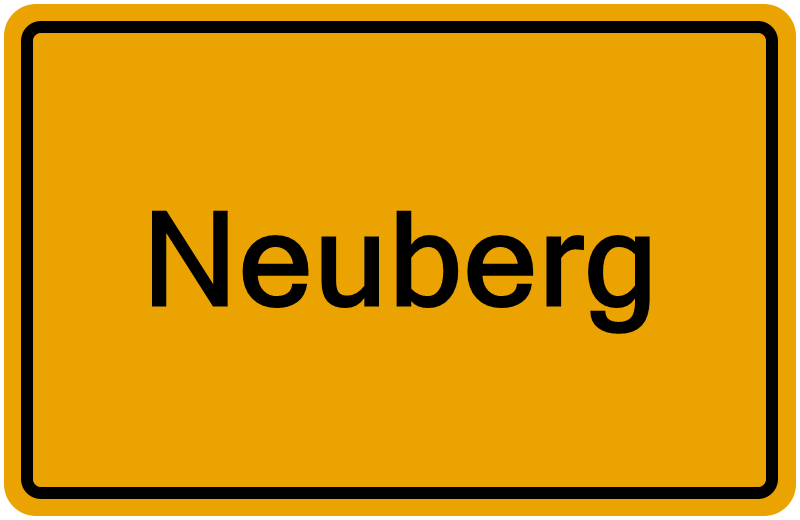 Handelsregister Neuberg