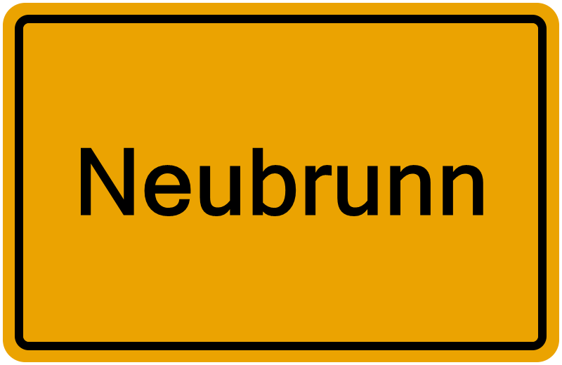 Handelsregister Neubrunn