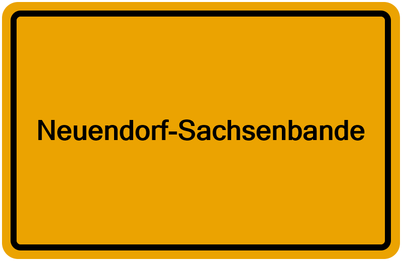 Handelsregister Neuendorf-Sachsenbande
