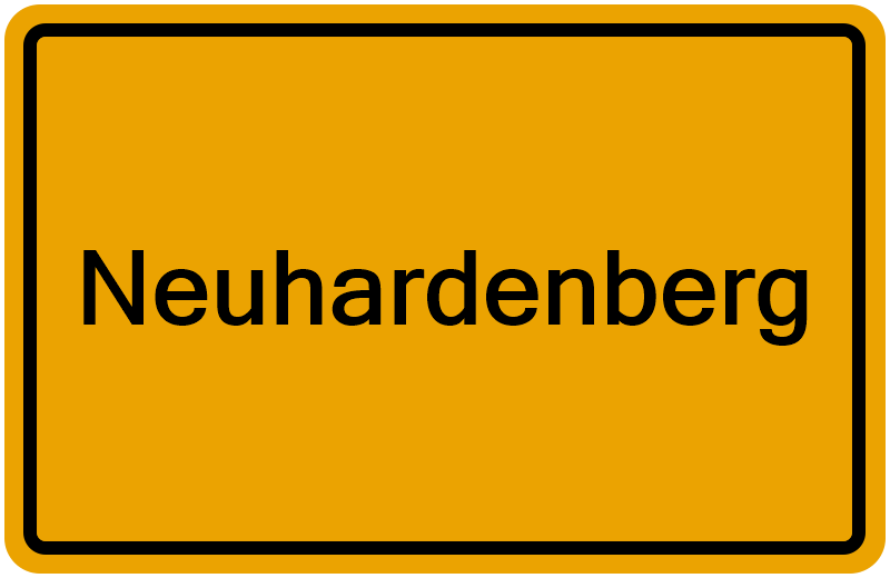 Handelsregister Neuhardenberg