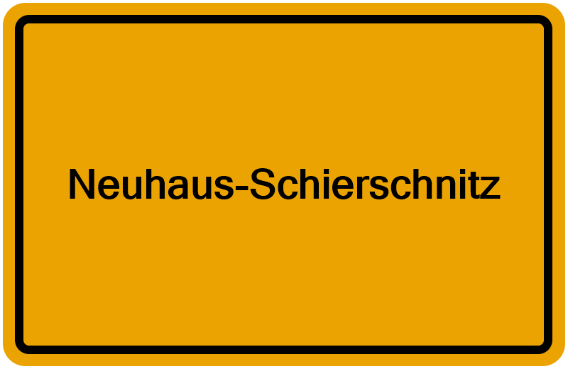Handelsregister Neuhaus-Schierschnitz