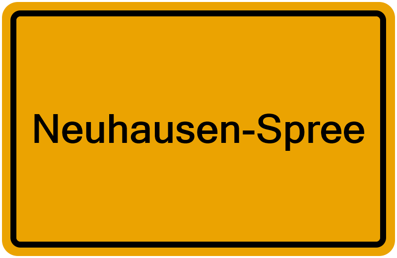 Handelsregister Neuhausen-Spree