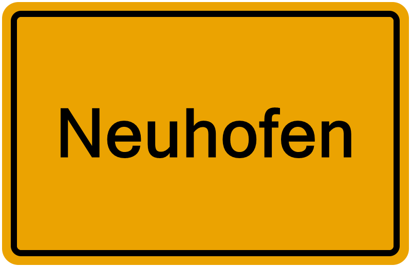 Handelsregister Neuhofen