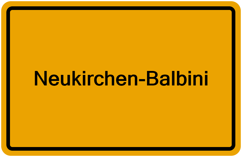 Handelsregister Neukirchen-Balbini