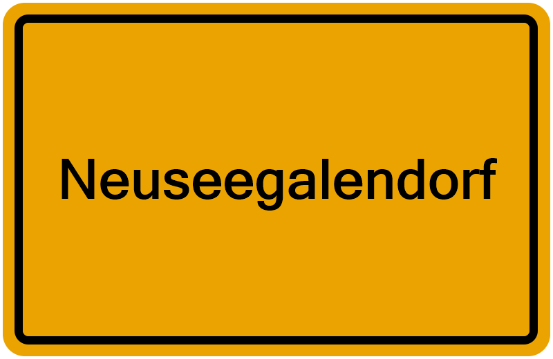 Handelsregister Neuseegalendorf