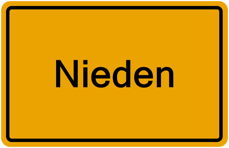 Handelsregister Nieden