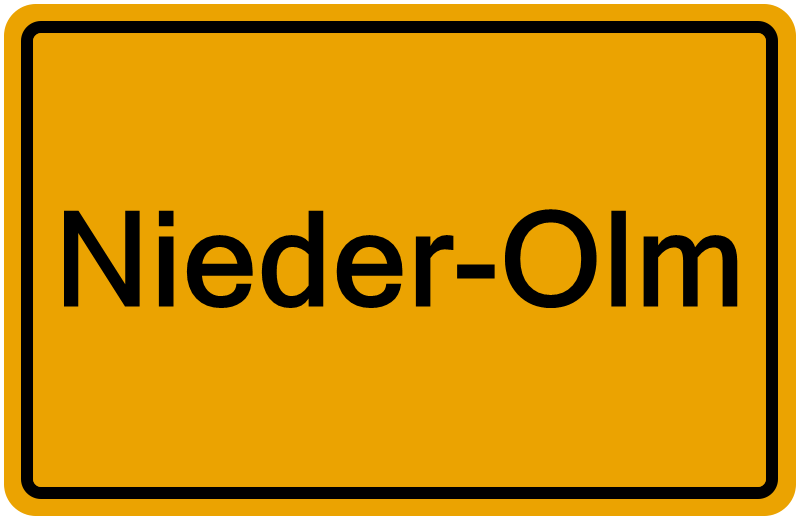 Handelsregister Nieder-Olm