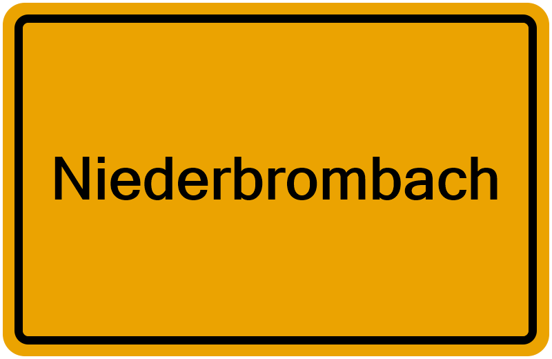 Handelsregister Niederbrombach