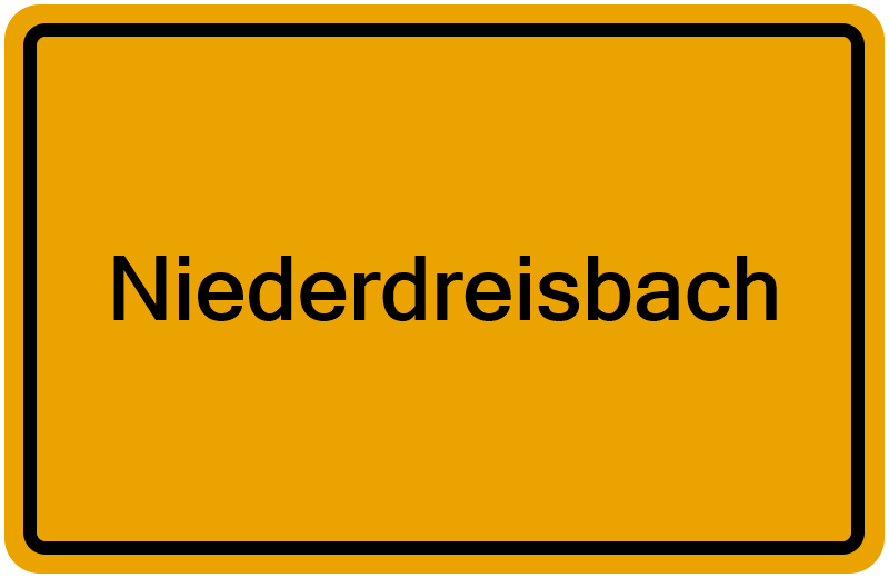 Handelsregister Niederdreisbach