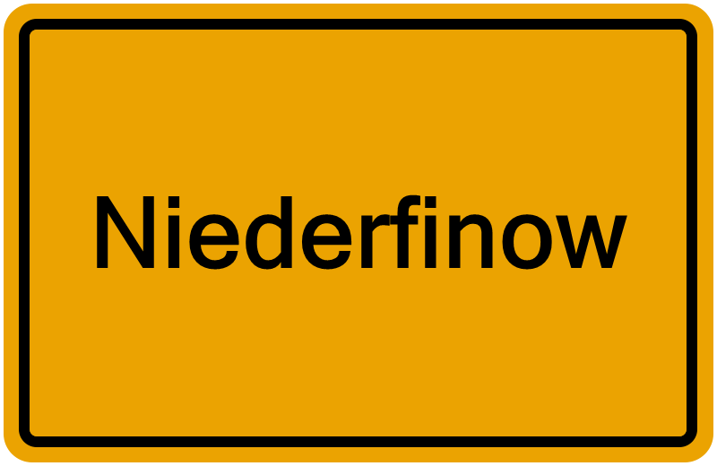 Handelsregister Niederfinow