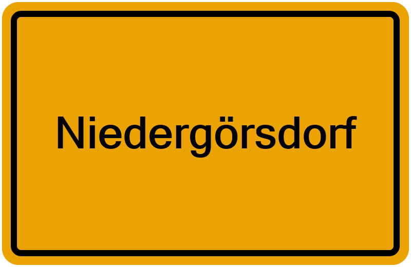 Handelsregister Niedergörsdorf