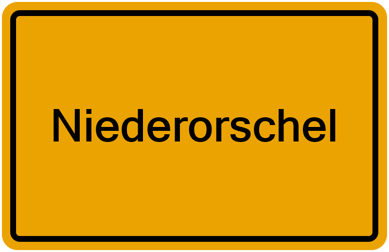 Handelsregister Niederorschel