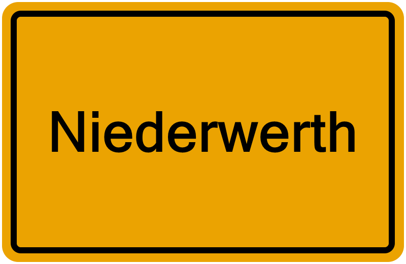 Handelsregister Niederwerth