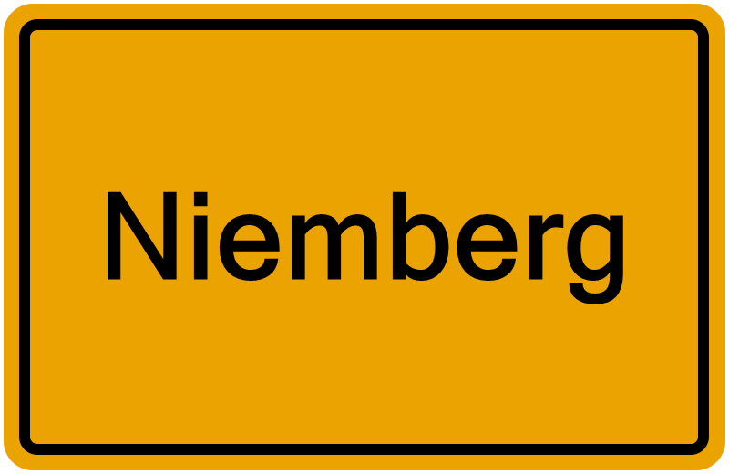 Handelsregister Niemberg