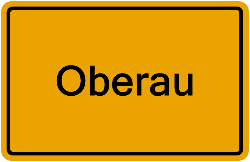 Handelsregister Oberau