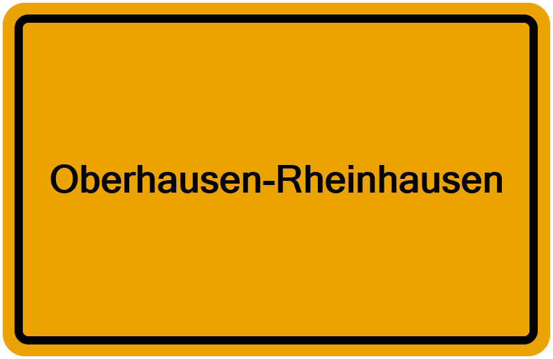 Handelsregister Oberhausen-Rheinhausen