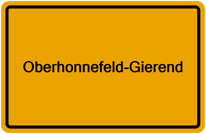 Handelsregister Oberhonnefeld-Gierend