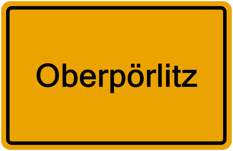Handelsregister Oberpörlitz