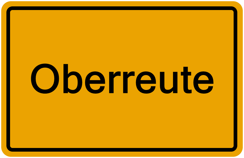 Handelsregister Oberreute