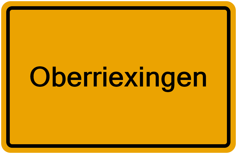 Handelsregister Oberriexingen